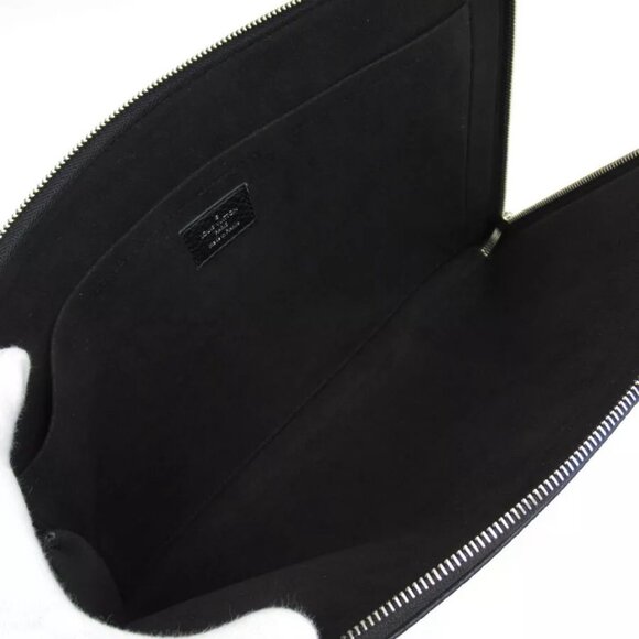 Auth LOUIS VUITTON Pochette Joule GM NM Clutch bag Noir l - Picture 9 of 10